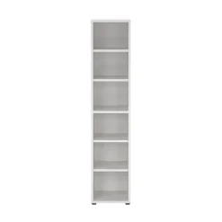 Libreria elegante bianca 47x221h cm - Pabuk