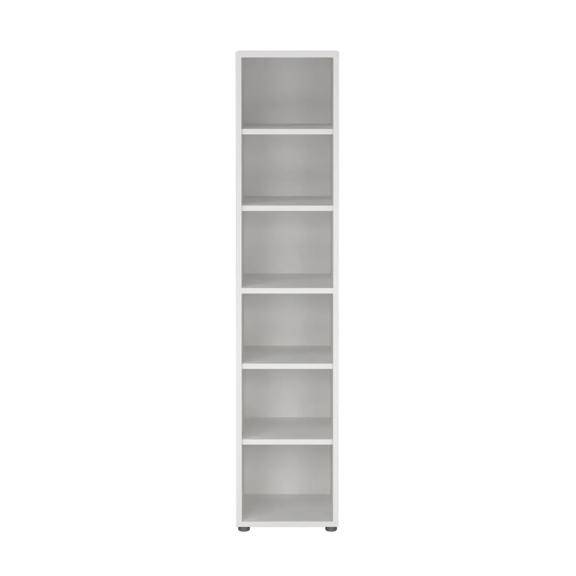 Libreria elegante bianca 47x221h cm - Pabuk