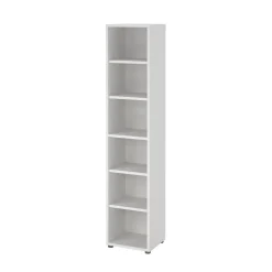 Libreria elegante bianca 47x221h cm - Pabuk