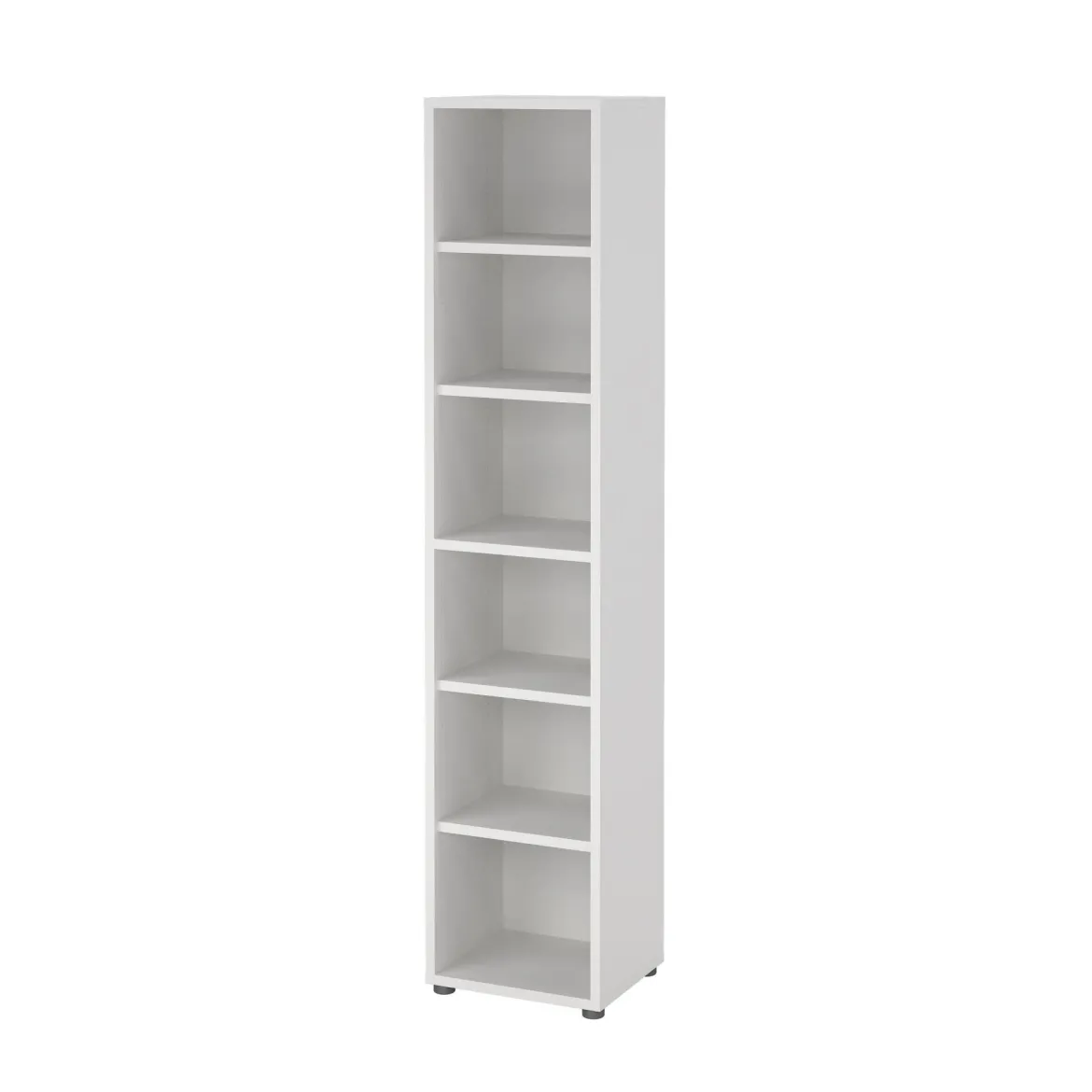 Libreria elegante bianca 47x221h cm - Pabuk
