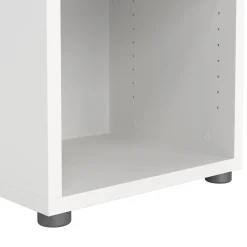 Libreria elegante bianca 47x221h cm - Pabuk