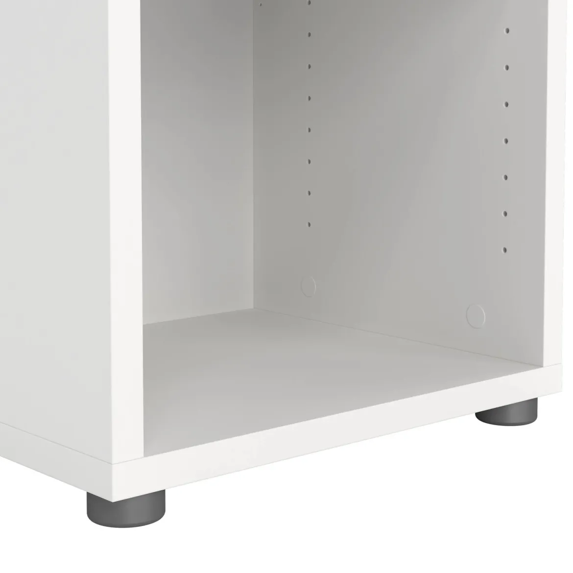 Libreria elegante bianca 47x221h cm - Pabuk