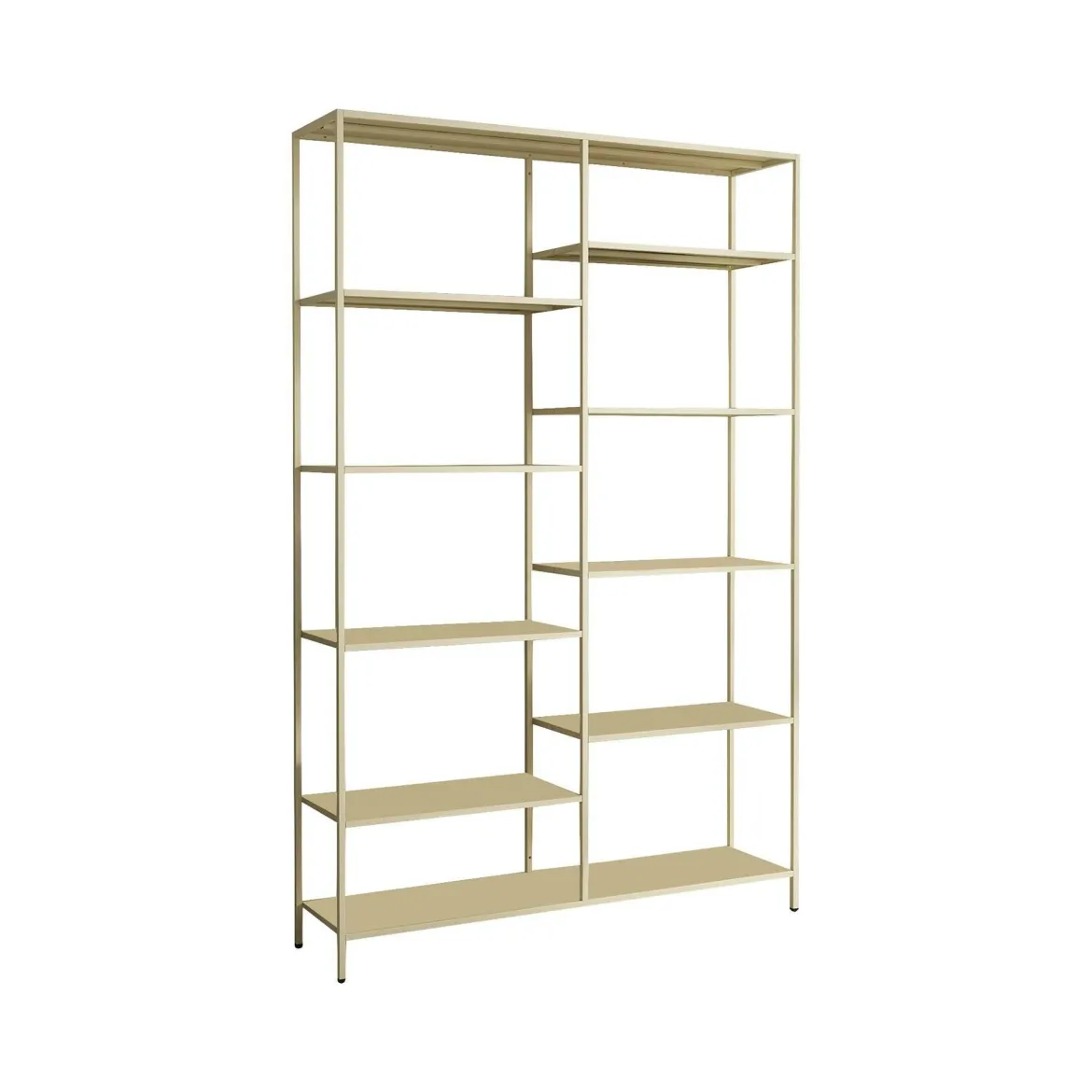 Libreria elegante panna 120x188h cm - Dorgali