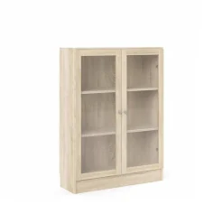 Libreria elegante quercia 79x107h cm - Amphan