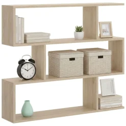 Libreria elegante rovere 110x96h cm - Acsidol