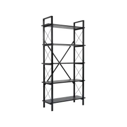 Libreria fissa nera 90x180h cm - Suriel