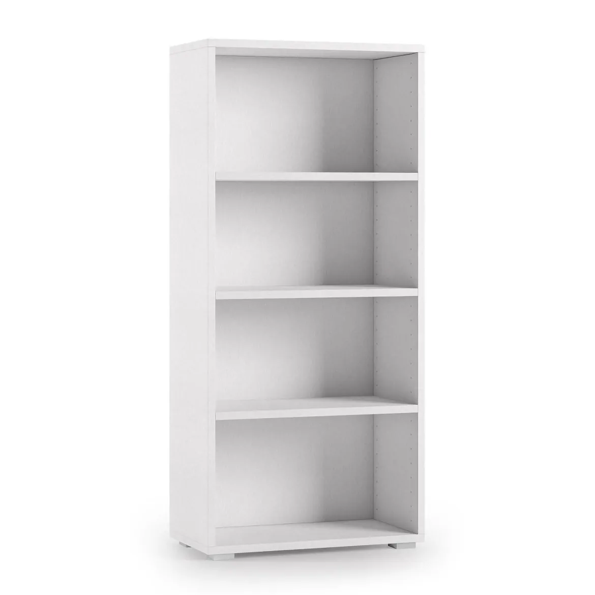 Libreria moderna bianca 60x130h cm - Aky