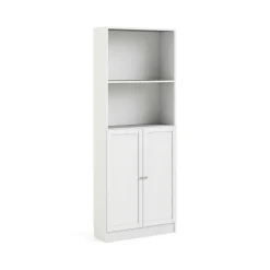Libreria moderna bianca 79x203h cm - Michel
