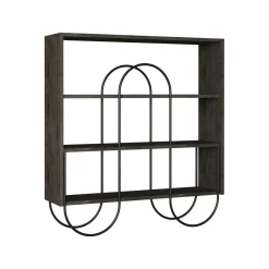 Libreria moderna marrone 96x99h cm - Otis