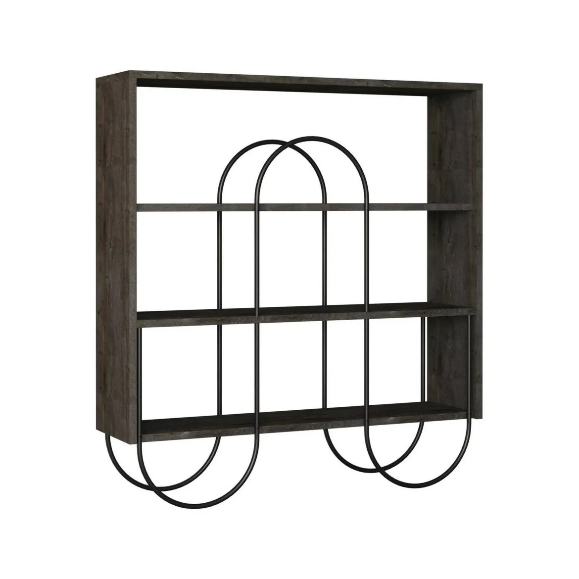 Libreria moderna marrone 96x99h cm - Otis