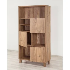 Libreria moderna quercia 80x155h cm - Yasmin