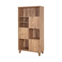 Libreria moderna quercia 80x155h cm - Yasmin