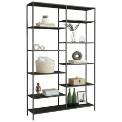 Libreria 9 ripiani ardesia 120x188h cm - Dorgali