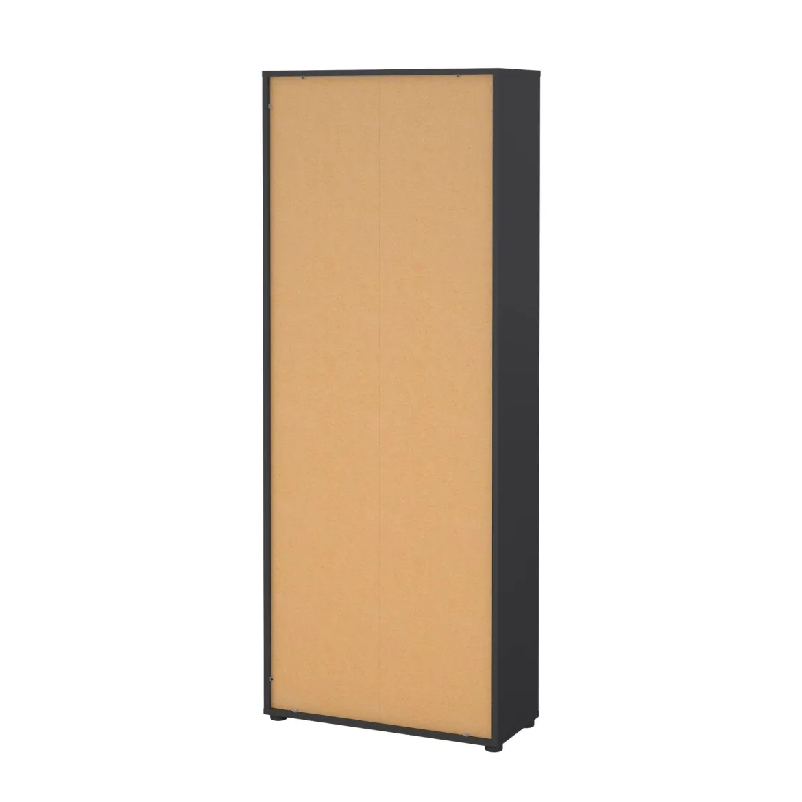 Libreria 4 ripiani grigia 79x204h cm - Penh