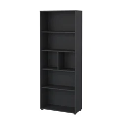 Libreria 4 ripiani grigia 79x204h cm - Penh