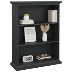 Libreria 5 ripiani grigia 96x125h cm - Liguria