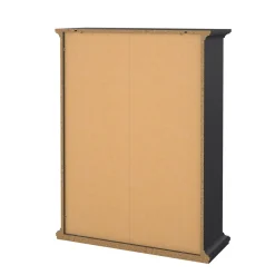 Libreria 5 ripiani grigia 96x125h cm - Liguria