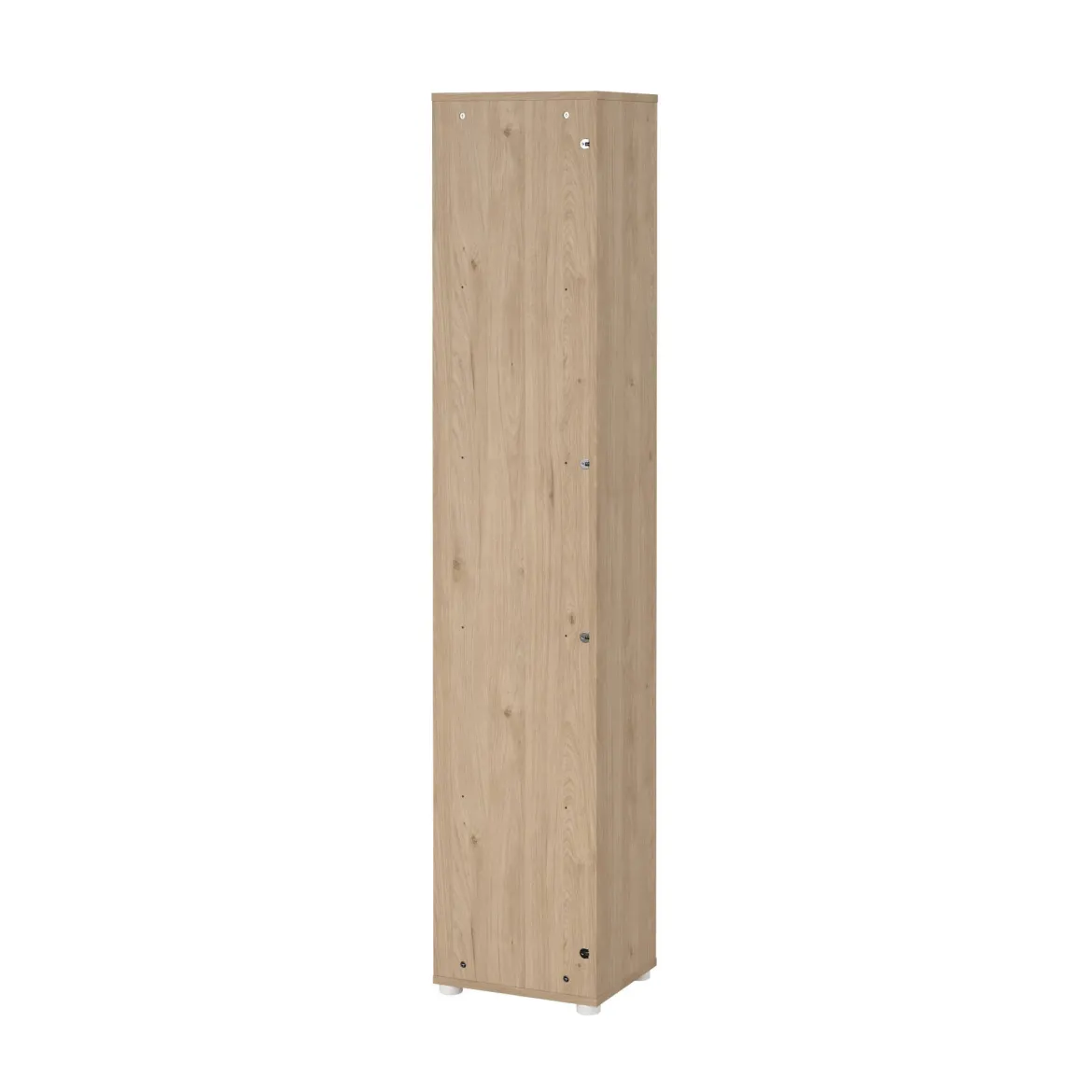 Libreria 4 ripiani rovere e bianca 80x173h cm - Arg
