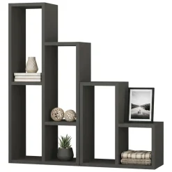 Libreria salvaspazio antracite 42x89h cm - Isang
