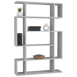 Libreria salvaspazio bianca 110x161h cm - Marcellin
