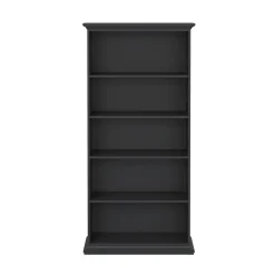 Libreria salvaspazio grigia 96x200h cm - Aragon