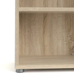 Libreria salvaspazio quercia 90x156h cm - Severa
