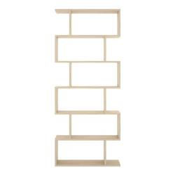 Libreria salvaspazio rovere 80x190h cm - As