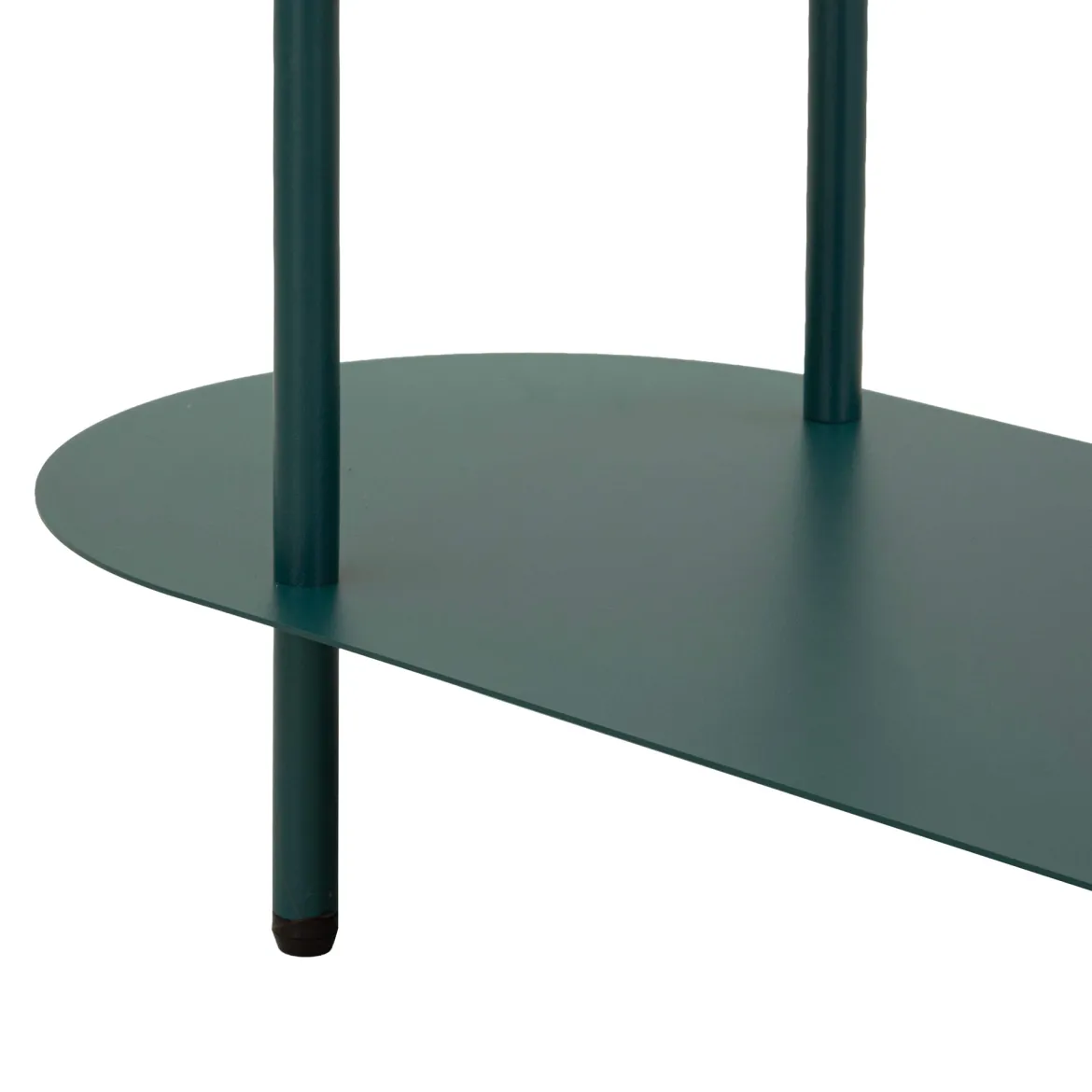 Libreria Verde Ottanio 5 Ripiani Installazione a Terra 11x40x132h cm, Utilizzabile Come Divisorio Locale - Gana