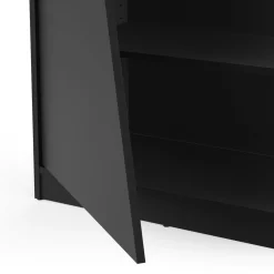 Libreria verticale nera 89x221h cm - Armon