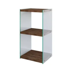 Libreria verticale noce 40x80h cm - Zenobie