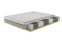 Materasso assorbimento shock alla francese 140x200 in Memory Foam - Annus
