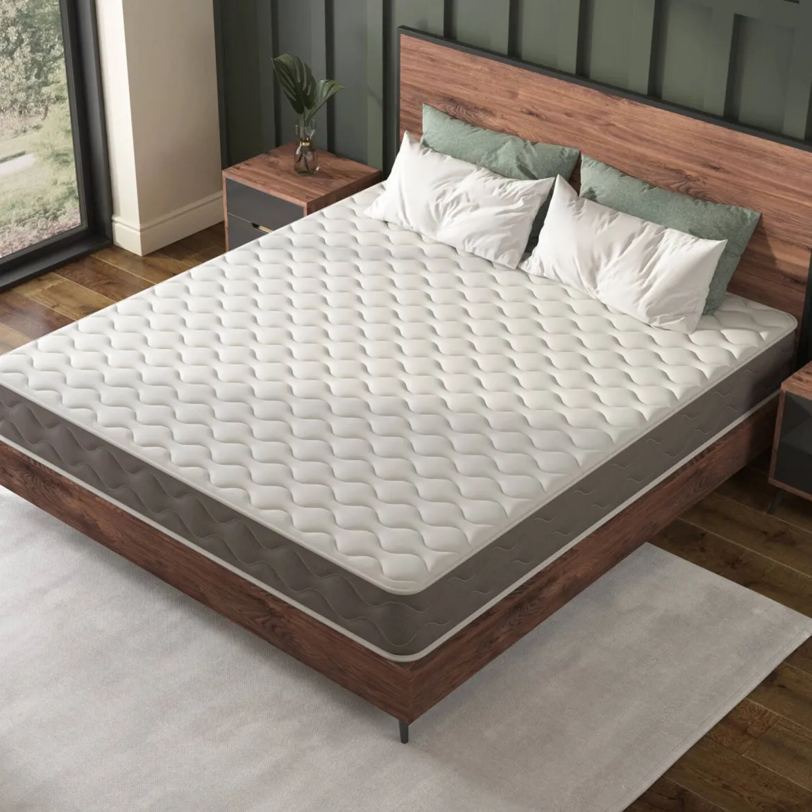 Materasso benessere costante matrimoniale 160x200 in Memory Foam - Allik