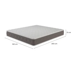 Materasso benessere costante matrimoniale 160x200 in Memory Foam - Allik