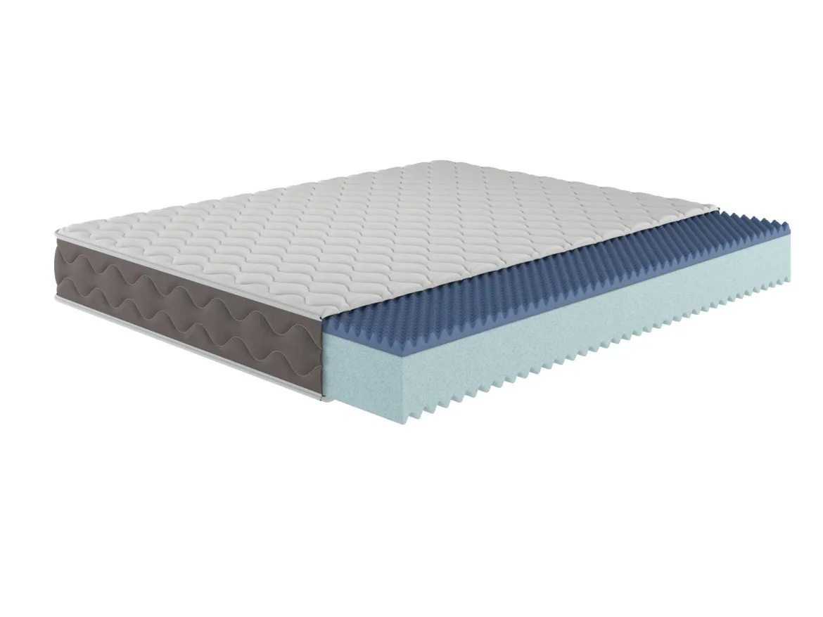 Materasso benessere costante matrimoniale 160x200 in Memory Foam - Allik