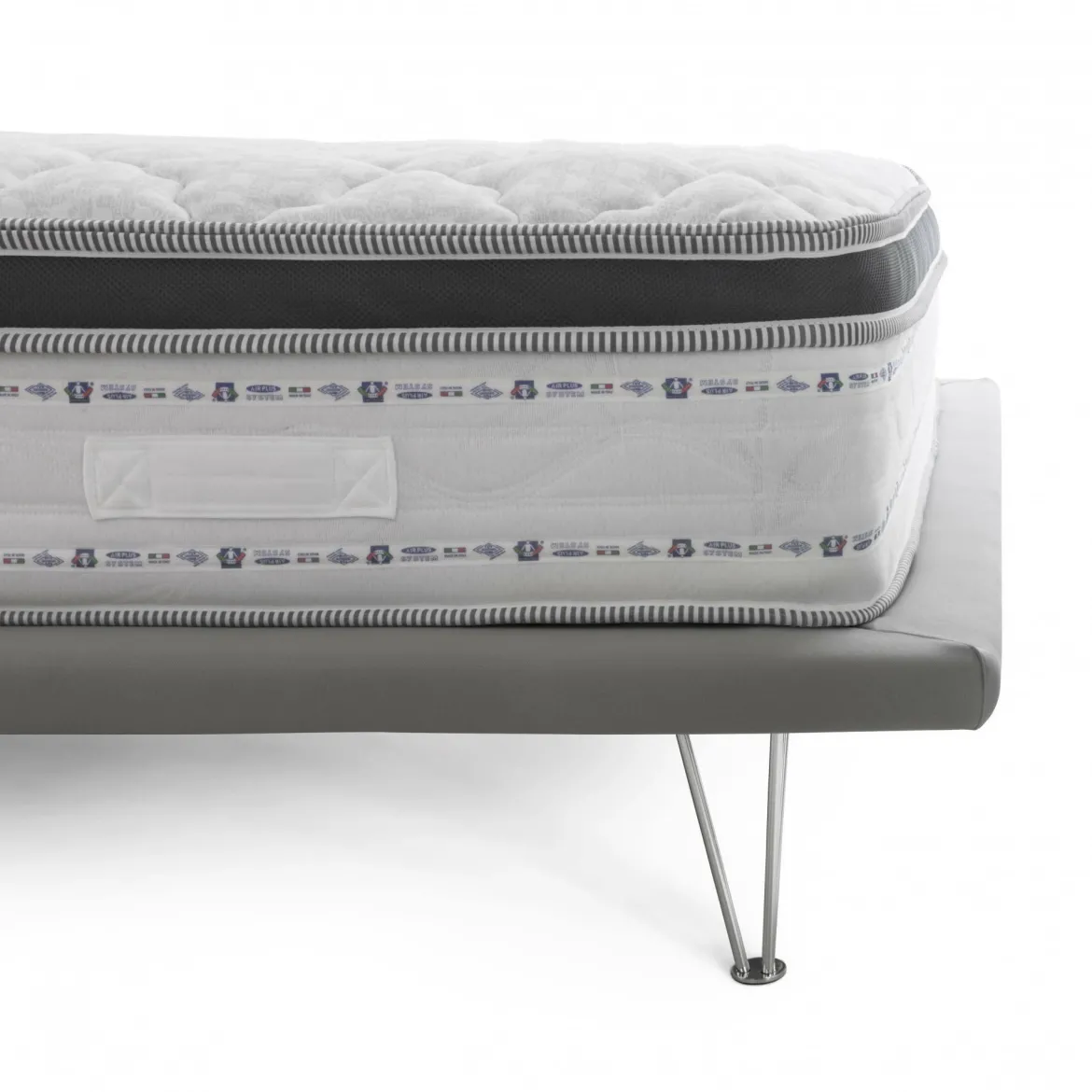 Materasso bilanciato piazza e mezza 120x200 in Memory Foam sfoderabile - Lilia