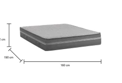 Materasso comfort assoluto matrimoniale 160x190 in Memory Foam sfoderabile - Amomali