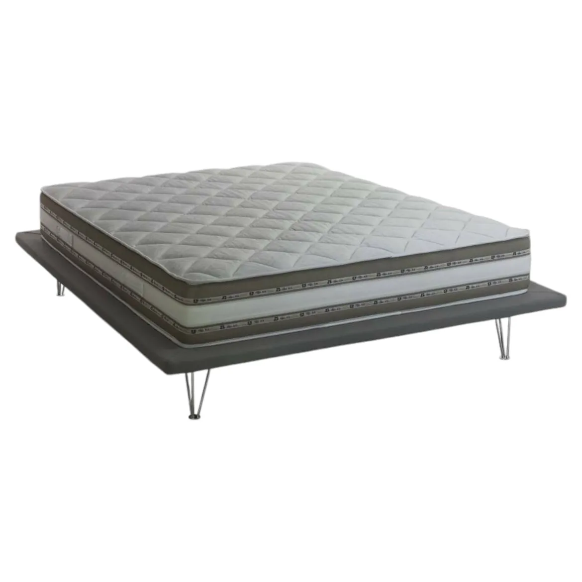 Materasso comfort per cervicale francese 140x200 in Memory Foam sfoderabile - Amega