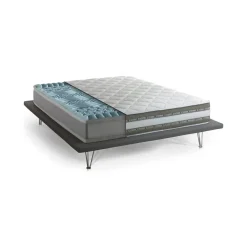 Materasso comfort progressivo singolo 90x190 in Memory Foam sfoderabile - Aksi