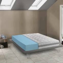 Materasso comfort specifico 1/2 piazza 140x190 in Memory Foam sfoderabile - Aghi