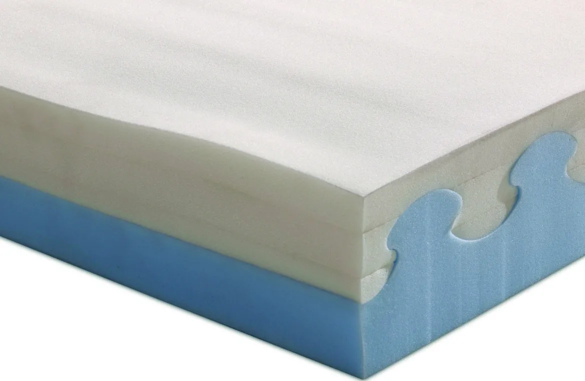 Materasso comfort stabile notturno singolo 80x190 in Memory Foam sfoderabile - Sermenza