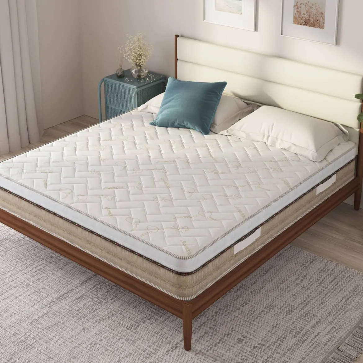 Materasso comfort superiore piazza e mezza 120x200 in Memory Foam - Asica