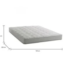 Materasso comfort traspirante francese 140x200 in WaterFoam sfoderabile - Anguilla