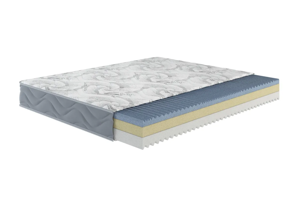 Materasso equilibrio duraturo alla francese 140x190 in Memory Foam - North