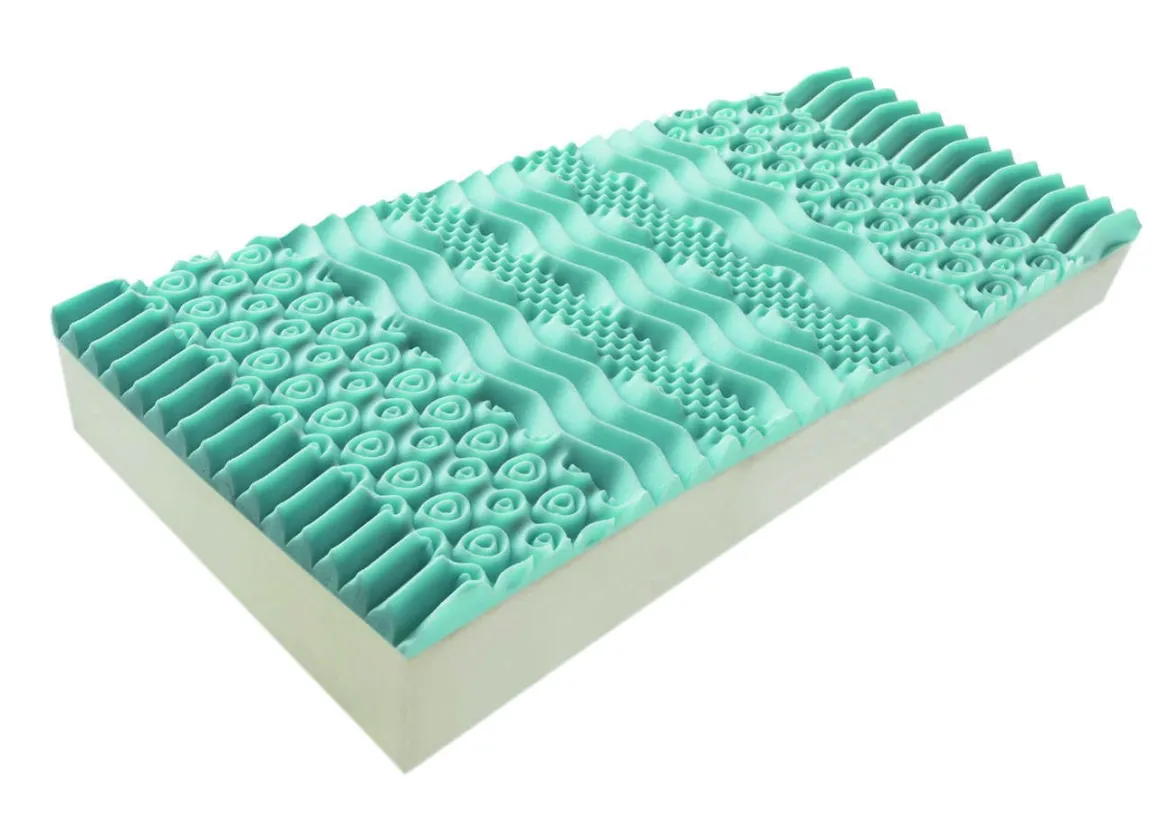 Materasso ergonomico piazza e mezza 120x200 in Memory Foam sfoderabile - Artemio