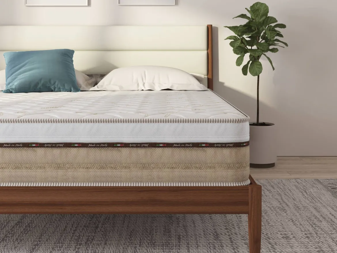Materasso microcircolazione agevolata matrimoniale 160x200 in Memory Foam - Annus