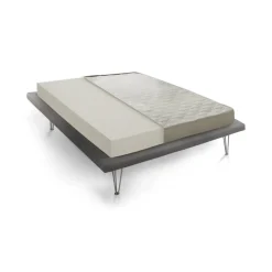 Materasso sensazione accogliente singolo 80x190 in Memory Foam sfoderabile - Akima