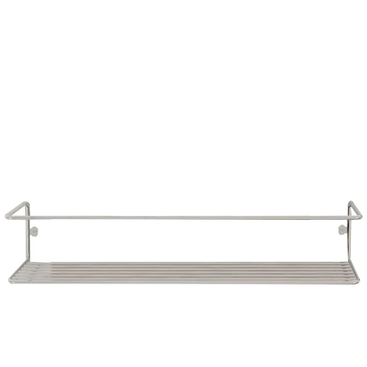 Mensola Argento un Ripiano 7x7x33h cm, - Casone