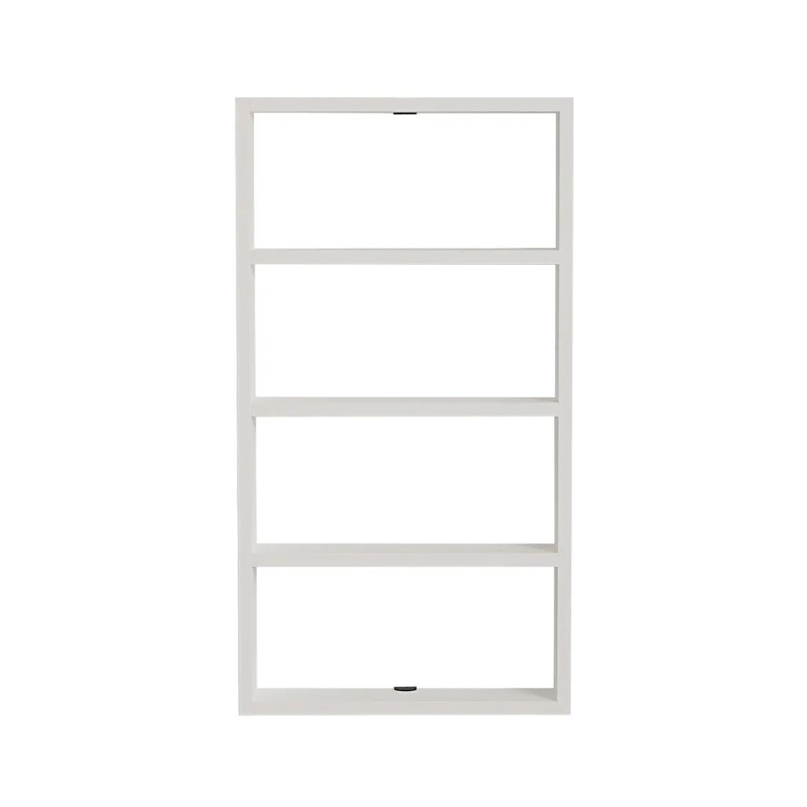 Mensola Bianco 4 Ripiani 43x9x80h cm, - Cervasca