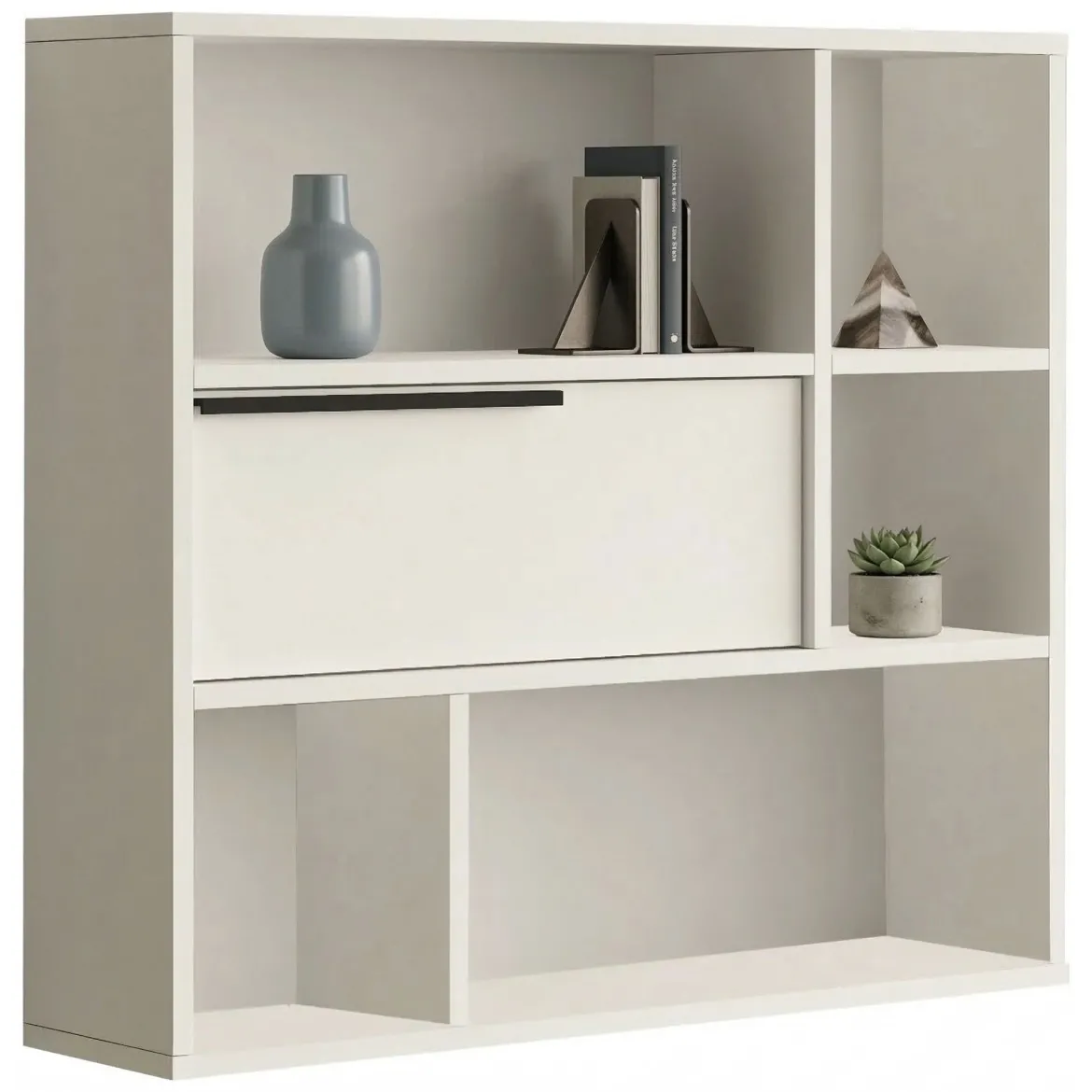 Mensola Bianco 6 Ripiani 70x20x69h cm, - Riva