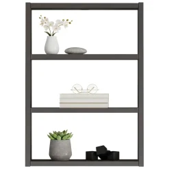 Mensola parete 9x43cm antracite - Krosa